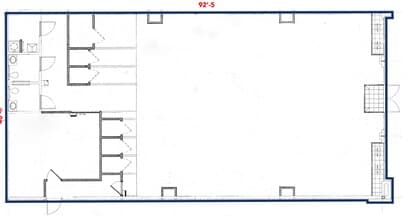 475-559 N 46th St, Rogers, AR à louer Plan d’étage– Image 1 sur 1