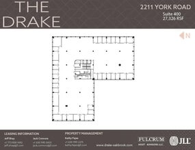 2211-2215 S York Rd, Oak Brook, IL à louer Plan d’étage– Image 1 sur 1