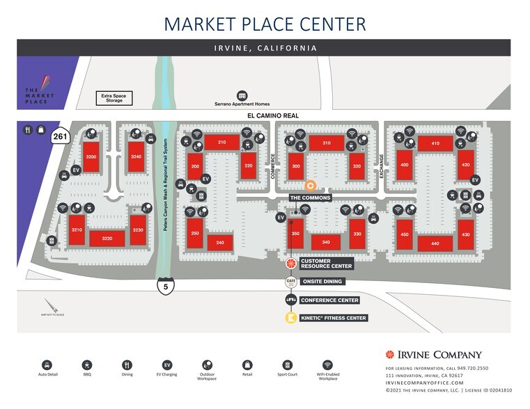 3200 El Camino Real, Irvine, CA à louer - Plan de site – Image 2 sur 13