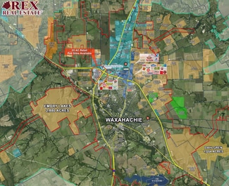 Plus de détails pour North Interstate Highway 35 East, Waxahachie, TX - Terrain à vendre
