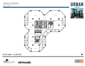 222 W Las Colinas Blvd, Irving, TX à louer Plan d’étage– Image 1 sur 1