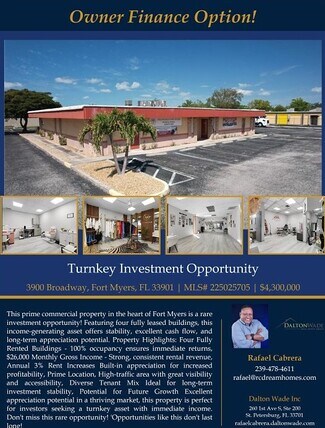 Plus de détails pour 3900 Broadway Plaza – Bureau à vendre, Fort Myers, FL