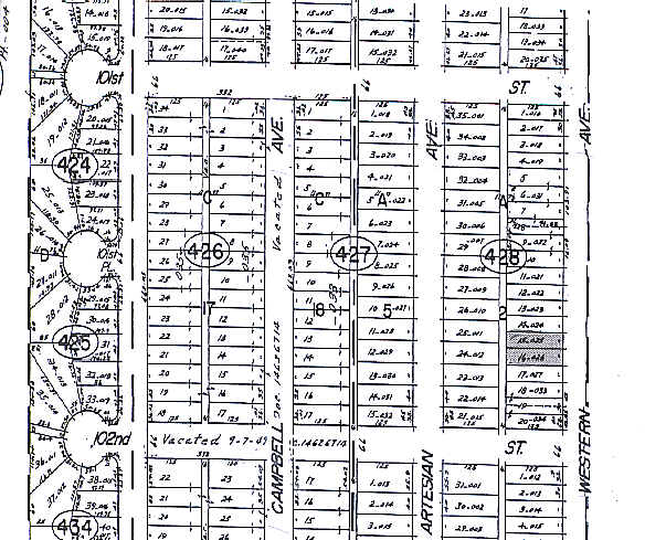 10142 S Western Ave, Chicago, IL à vendre - Plan cadastral – Image 2 sur 8