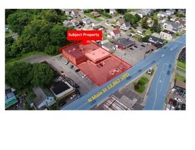 1339 N Main Ave, Scranton, PA - VUE AÉRIENNE  vue de carte