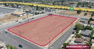 Plus de détails pour NWC W. Highland Ave. & Macy St, San Bernardino, CA - Terrain à vendre