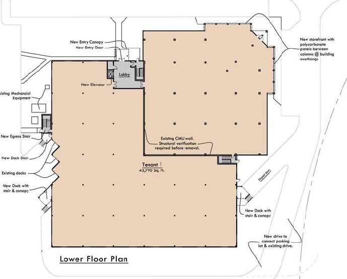 173 Industry Dr, Pittsburgh, PA à vendre Plan d’étage– Image 1 sur 8