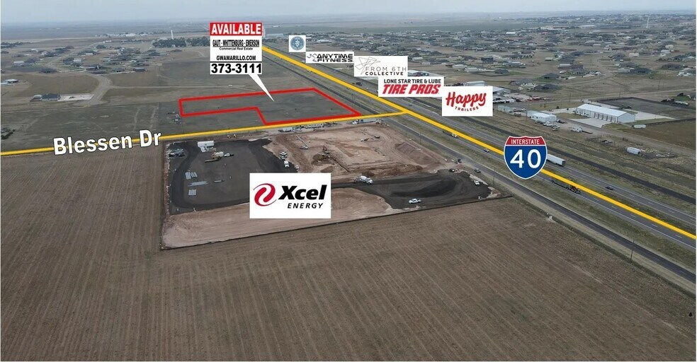 SW Corner I-40, Amarillo, TX à vendre - Photo principale – Image 1 sur 2