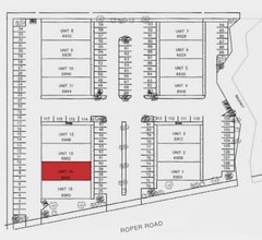 6904-6912 Roper Rd NW, Edmonton, AB à louer Plan d’étage– Image 2 sur 2