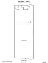 1415 E University Dr, Tempe, AZ à louer Plan d’étage– Image 1 sur 2