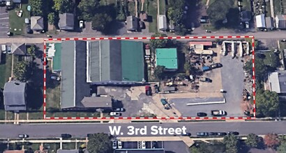 834 W 3rd St, Lansdale, PA - Vue aérienne vue de carte
