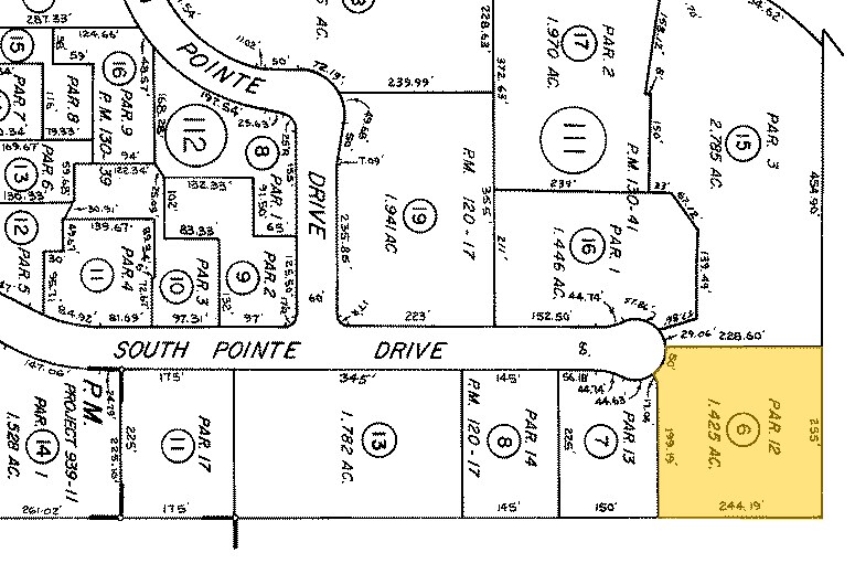 23456 South Pointe Dr, Laguna Hills, CA à louer - Plan cadastral – Image 2 sur 6