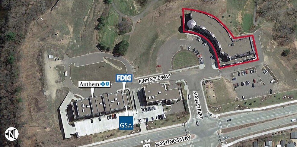 401 Pinnacle Way, Eau Claire, WI à louer - Aérien – Image 2 sur 14