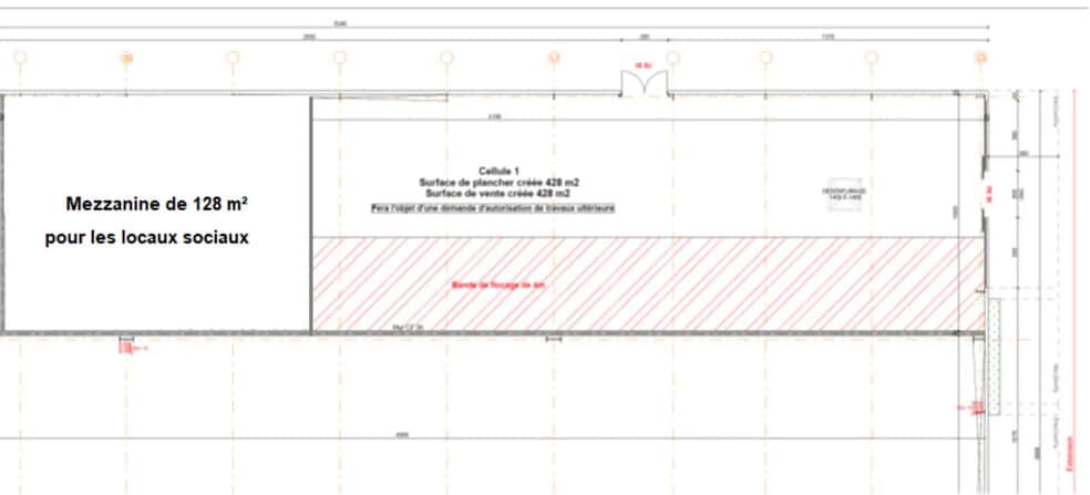 Local commercial dans Scionzier à louer - Plan d’étage – Image 3 sur 3