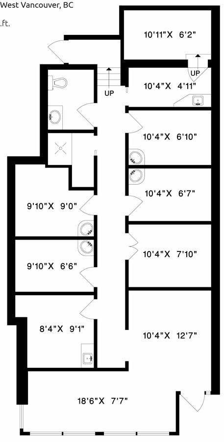 1867-1873 Marine Dr, West Vancouver, BC V7V 1J7 - Lot 1867 - - Plan d’étage - Image 1 of 1