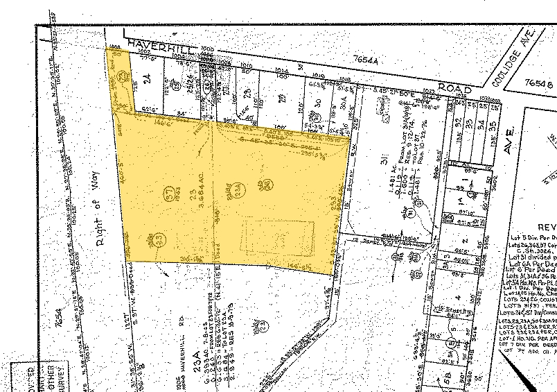 1000-1006 Haverhill Rd, Baltimore, MD à louer - Plan cadastral – Image 3 sur 6