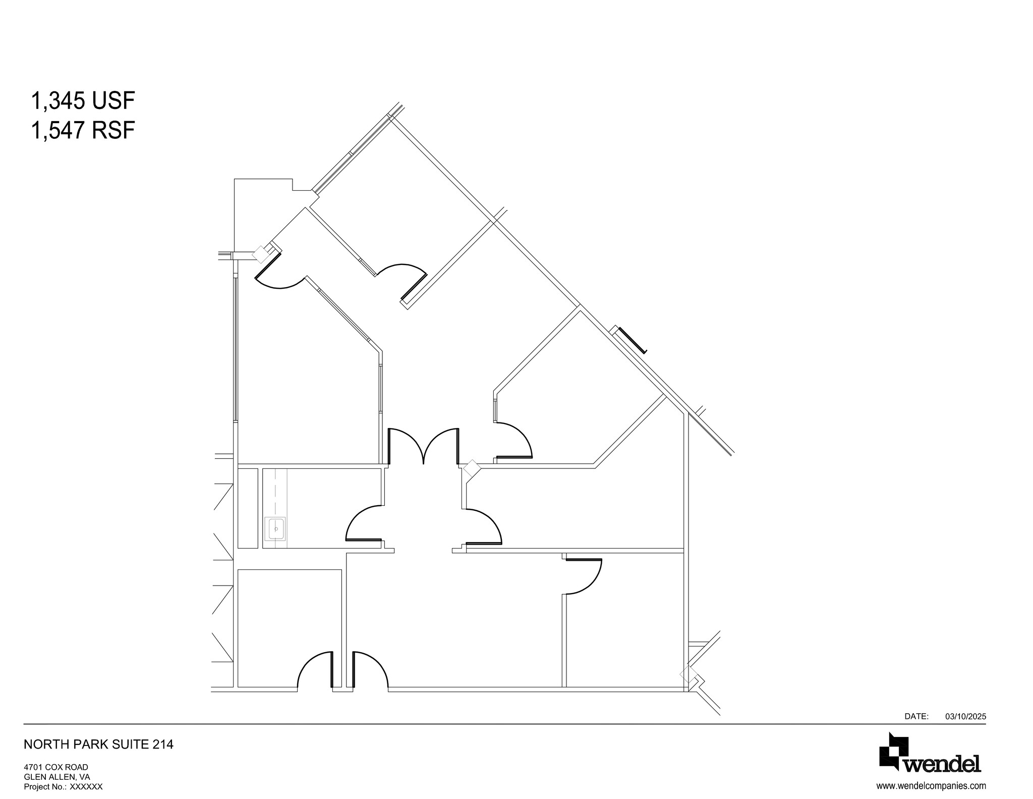 4701 Cox Rd, Glen Allen, VA à louer Plan de site– Image 1 sur 1