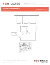 16610 N Dallas Pky, Dallas, TX à louer Plan d’étage– Image 1 sur 1
