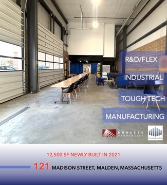 Plus de détails pour 121 Madison St, Malden, MA - Industriel/Logistique à louer