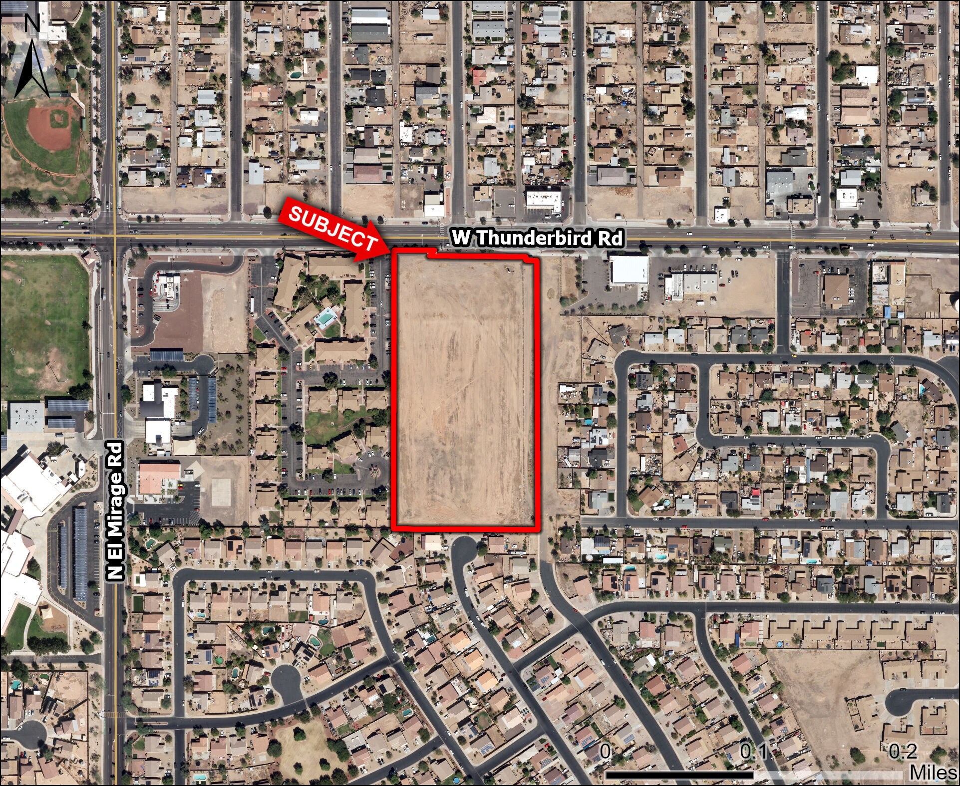 12121 Thunderbird, El Mirage, AZ à vendre Aérien– Image 1 sur 6