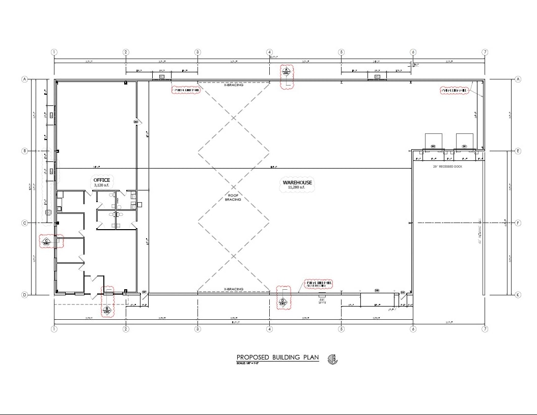 800 Wesco Pky, Sheridan, IN à louer Plan d’étage– Image 1 sur 1