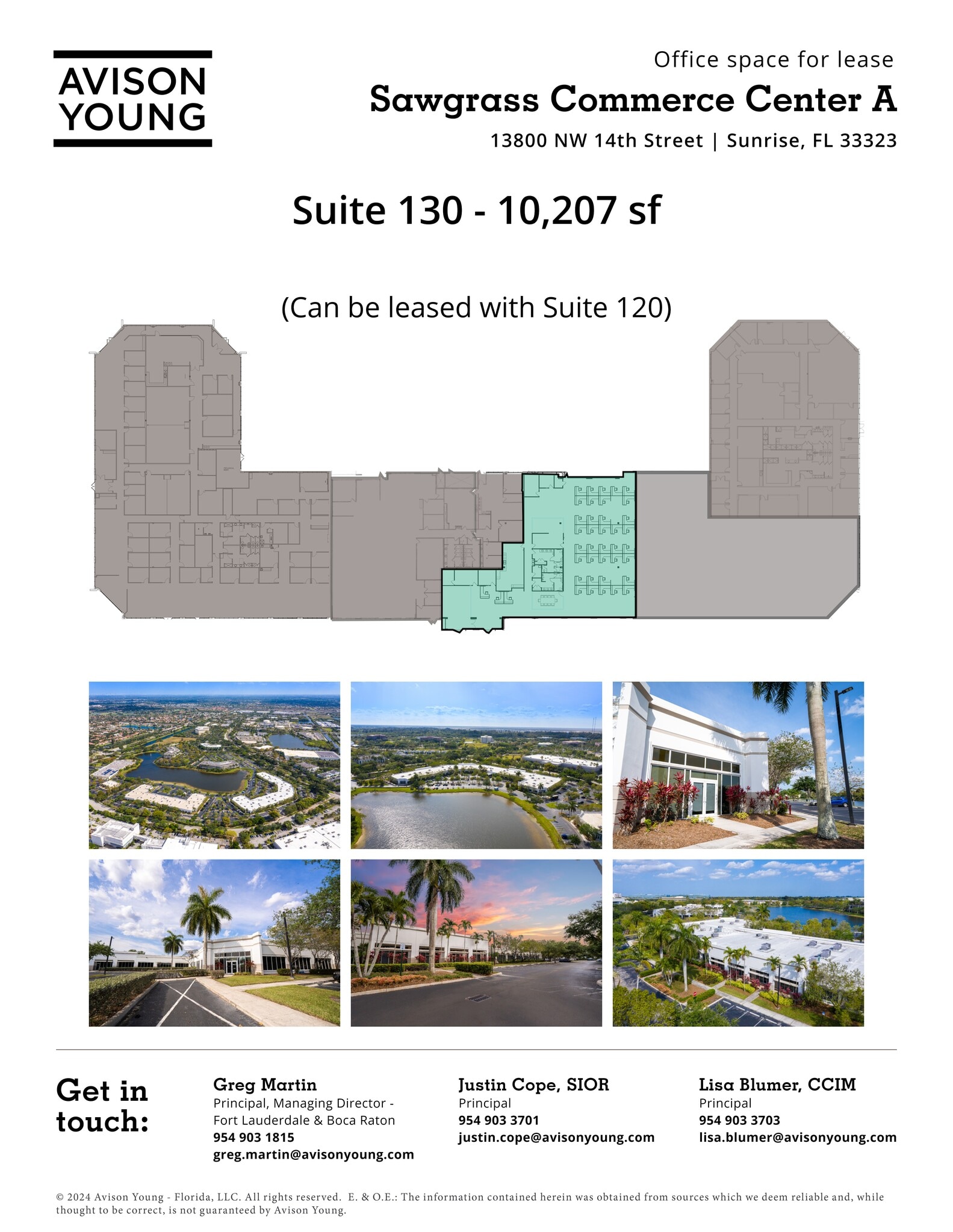 13800 NW 14th St, Sunrise, FL à louer Plan de site– Image 1 sur 1