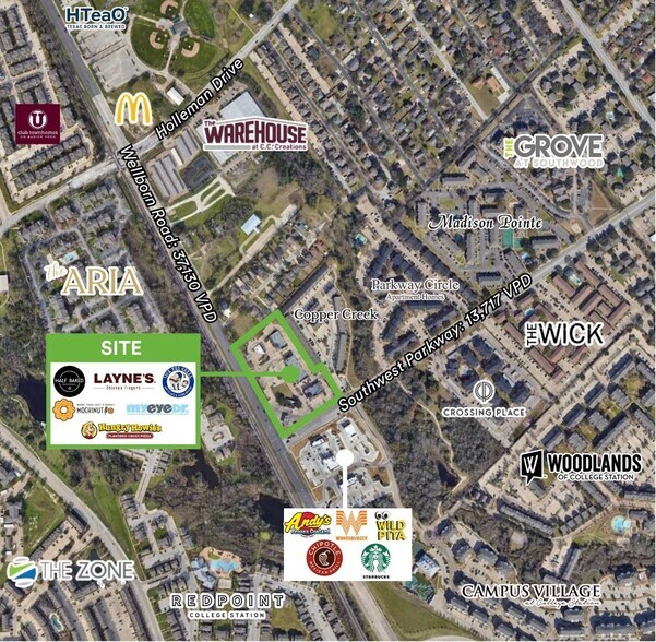 101 Southwest Pky, College Station, TX à louer - Photo de l’immeuble – Image 2 sur 5