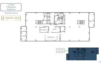 1 Almaden Blvd, San Jose, CA à louer Plan d’étage– Image 1 sur 1
