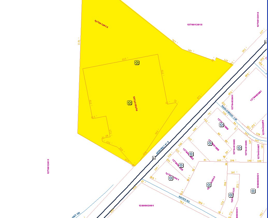 5720 Highway 81 S, Starr, SC à vendre Plan cadastral– Image 1 sur 2