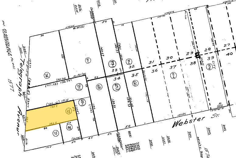 3017 Telegraph Ave, Berkeley, CA à louer - Plan cadastral – Image 2 sur 29