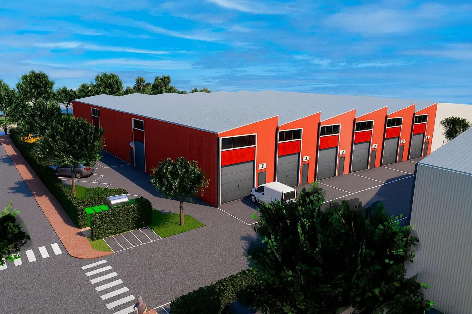 Local d'activités dans Chevry-Cossigny à vendre Photo de l’immeuble– Image 1 sur 9