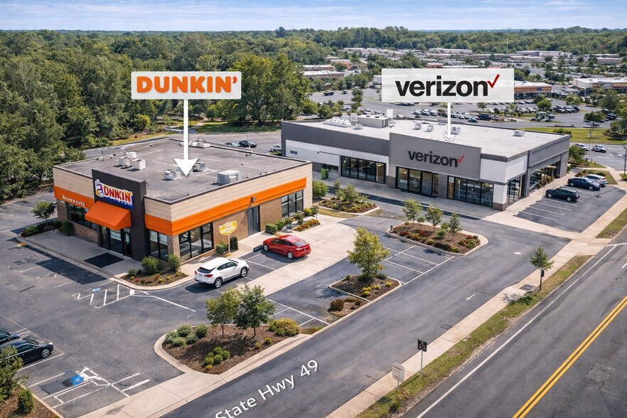 4156 S NC 49 Hwy S, Harrisburg, NC à vendre - Aérien – Image 2 sur 14