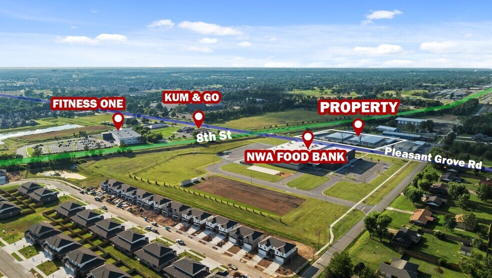 753 W Pleasant Grove Rd, Rogers, AR à vendre - Photo de l’immeuble – Image 1 sur 32