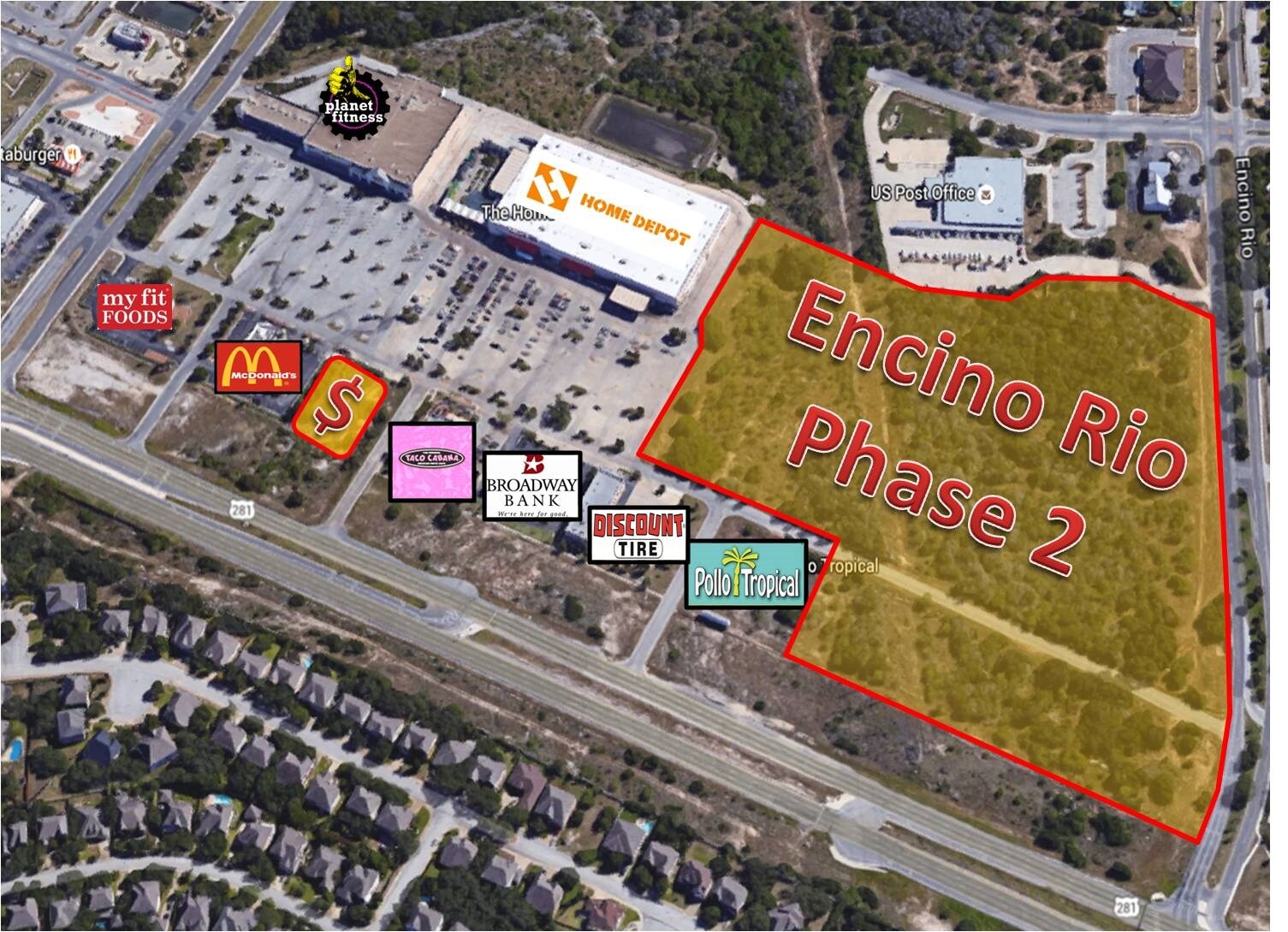 Hwy 281 N & Encino Rio & Evans, San Antonio, TX à vendre Photo de l’immeuble– Image 1 sur 6