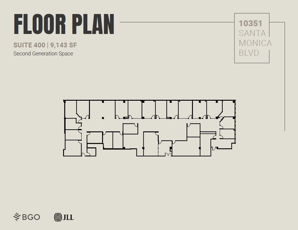 10351 Santa Monica Blvd, Los Angeles, CA à louer Plan d’étage– Image 1 sur 1