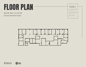 10351 Santa Monica Blvd, Los Angeles, CA à louer Plan d’étage– Image 1 sur 1