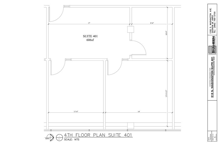 515 N Washington Ave, Saginaw, MI à louer - Plan de site – Image 1 sur 13