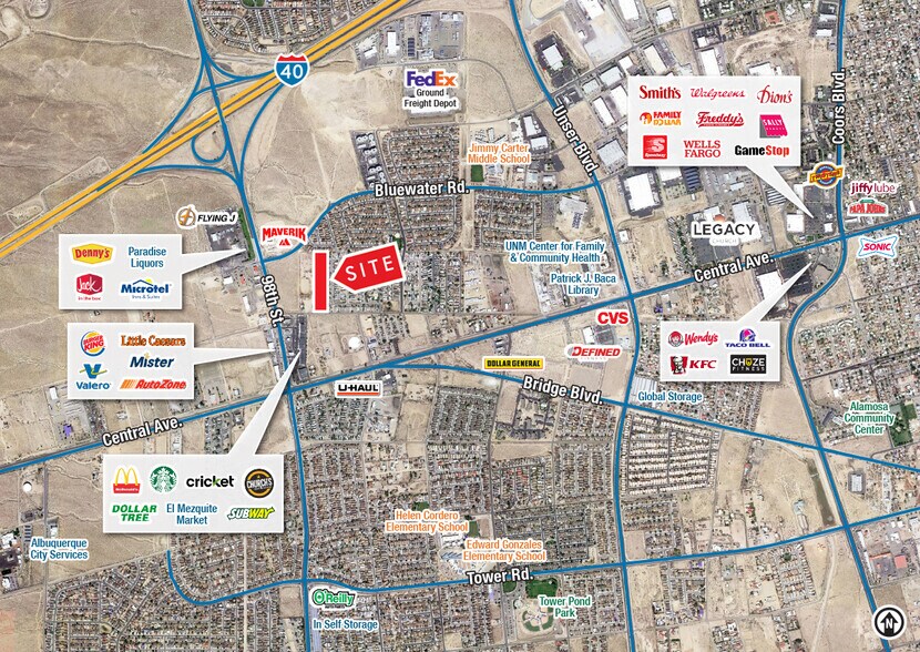 9701 Volcano Rd NW, Albuquerque, NM à vendre - Photo de l’immeuble – Image 2 sur 3
