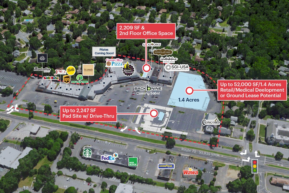 1409 Route 70 E, Cherry Hill, NJ à louer Photo intérieure– Image 1 sur 2