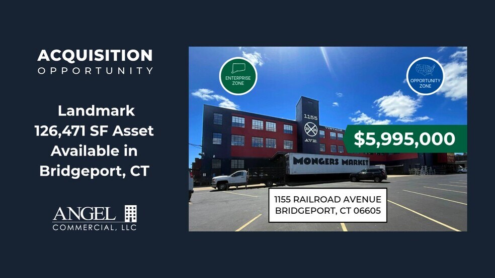 1155 Railroad Ave, Bridgeport, CT à vendre - Vidéo sur l’annonce professionnelle – Image 2 sur 15