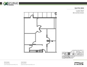 301 McCullough Dr, Charlotte, NC à louer Plan d’étage– Image 1 sur 1