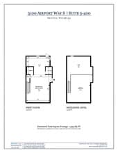3100 Airport Way S, Seattle, WA à louer Plan d’étage– Image 1 sur 1