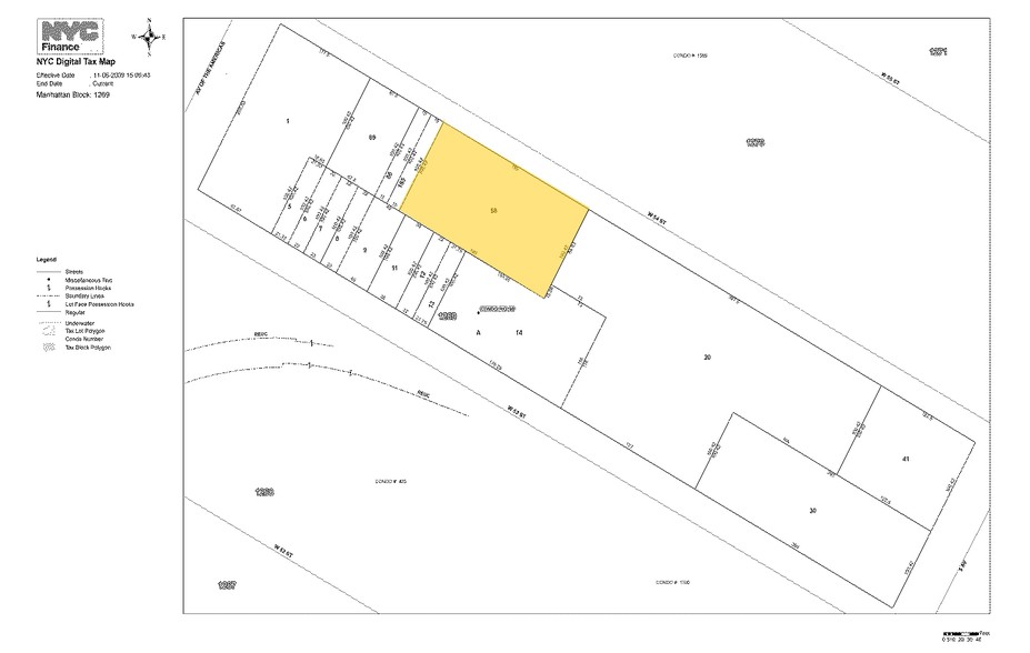 26-42 W 54th St, New York, NY à louer - Plan cadastral – Image 2 sur 8
