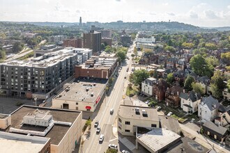 5777 Baum Blvd, Pittsburgh, PA - VUE AÉRIENNE vue de carte