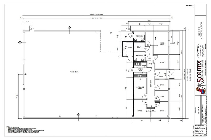 4900 Bourque Rd, Nederland, TX à louer - Plan d’étage – Image 3 sur 6