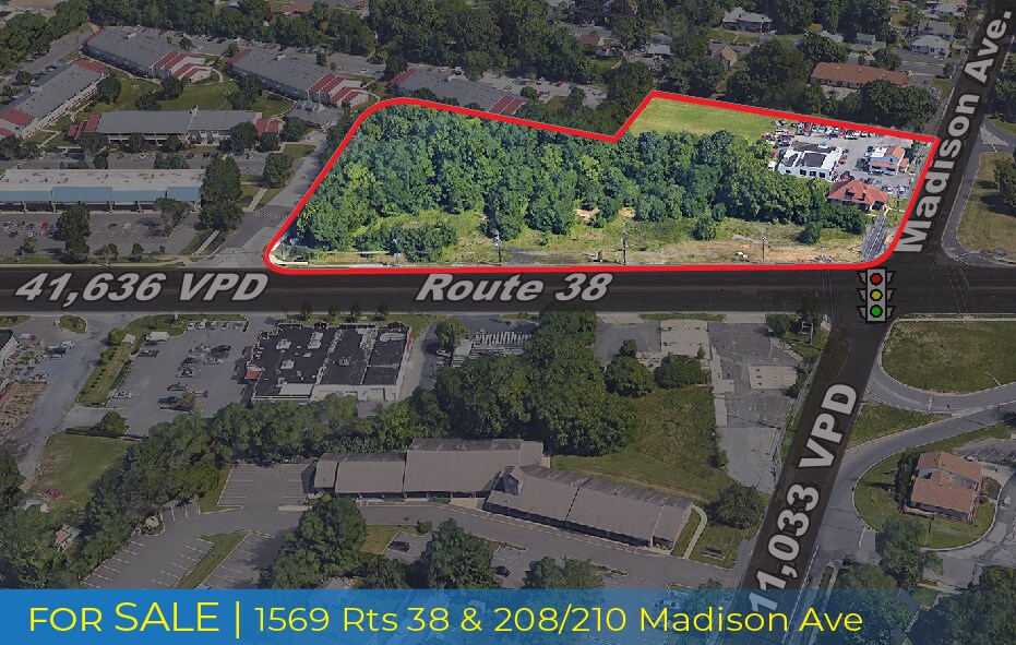 1569-1573 Route 38, Lumberton, NJ à vendre Photo de l’immeuble– Image 1 sur 3