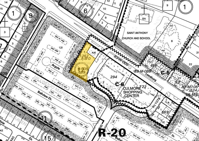 6053 Leesburg Pike, Falls Church, VA à louer - Plan cadastral – Image 2 sur 3