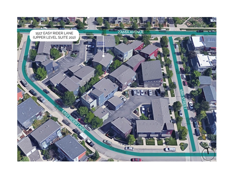 1517 Easy Rider Ln, Boulder, CO à vendre - Aérien – Image 3 sur 14