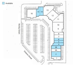 395-397 Ontario St, St Catharines, ON à louer Plan de site– Image 1 sur 1
