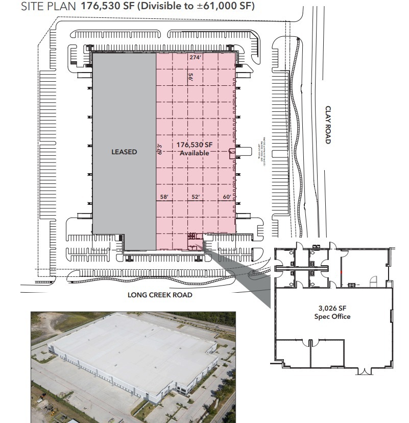 201 S Clay Rd, Sunnyvale, TX à louer Plan d’étage– Image 1 sur 1