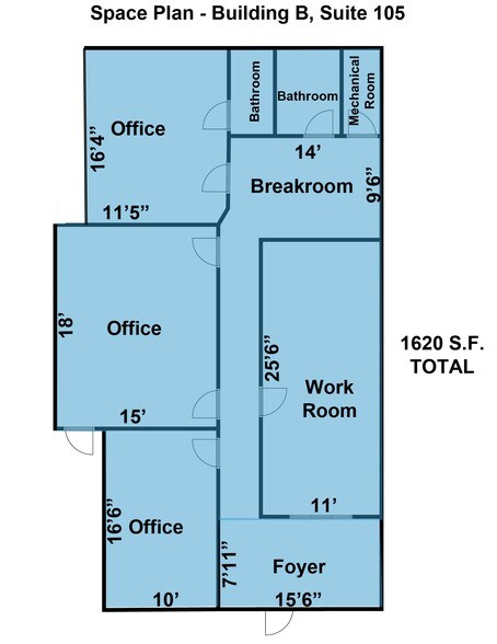 18700 W Lake Houston Pky, Humble, TX à vendre - Plan d’étage – Image 2 sur 3